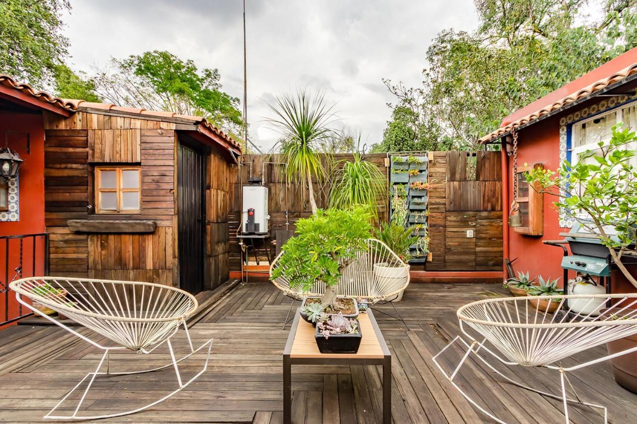 La Casita De Coyoacan メキシコシティ エクステリア 写真